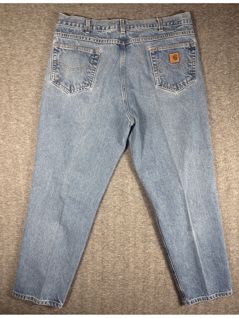 Carhartt Relaxed Fit Blue Denim Jeans Men’s 40x30 RN14806 Rugged Workwear Pants